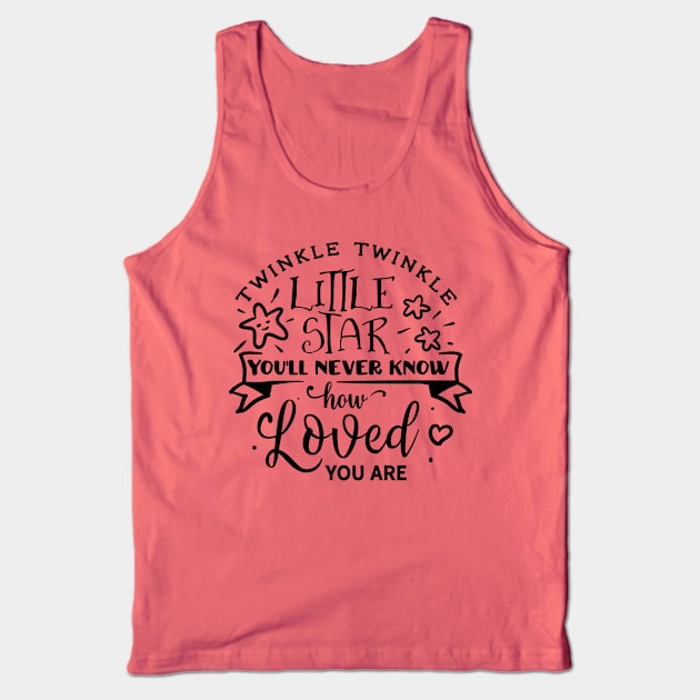 Loved Tank Top by Maison de Kitsch